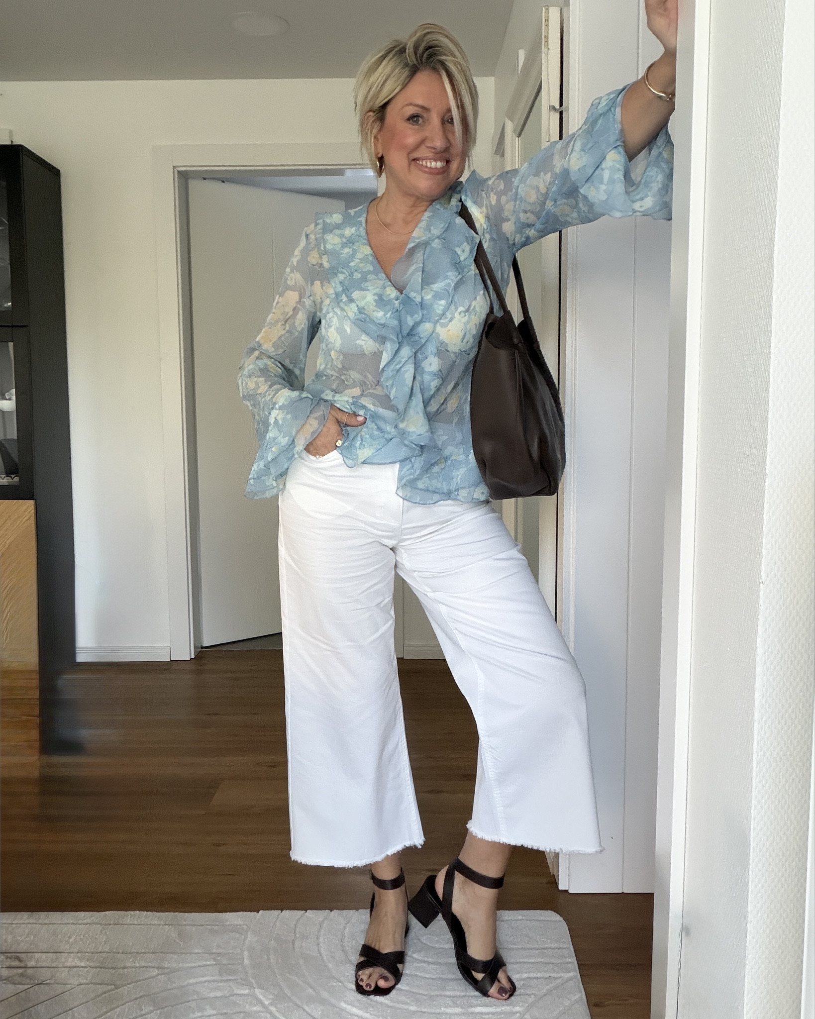 Weiß blau Look von bonprix 

#LTKü50 #LTKspring #LTKstyletip