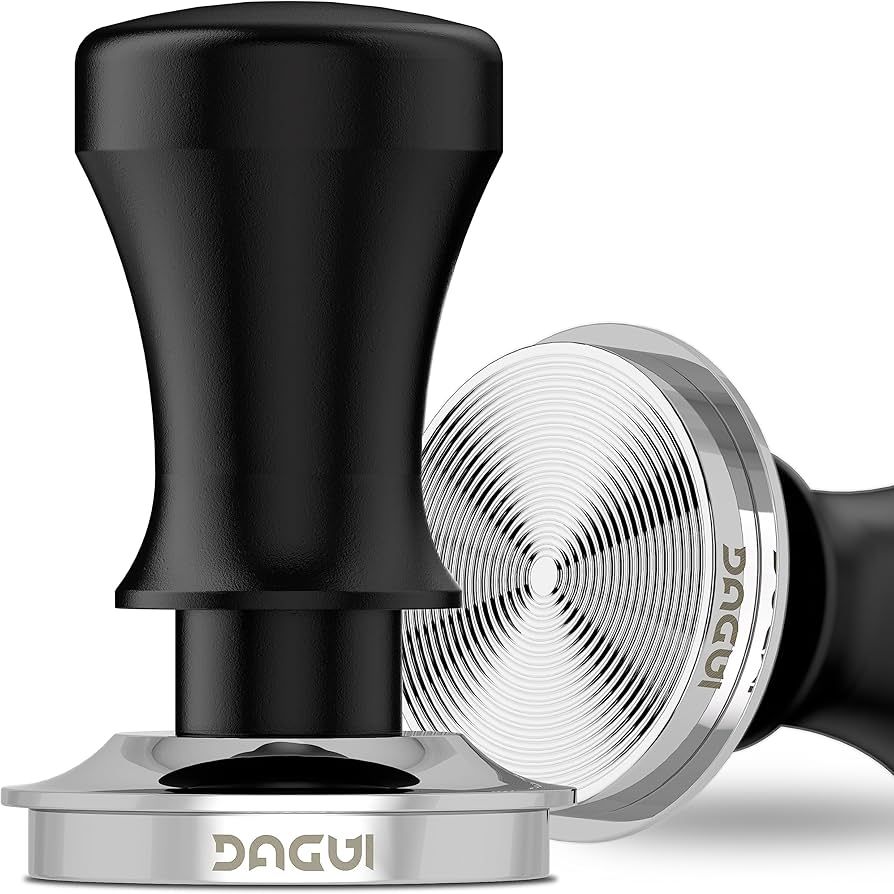 58MM Espresso Tamper, DAGUI Calibrated Coffee Tamper with Springs-Loaded & 100% Stainless Steel B... | Amazon (US)