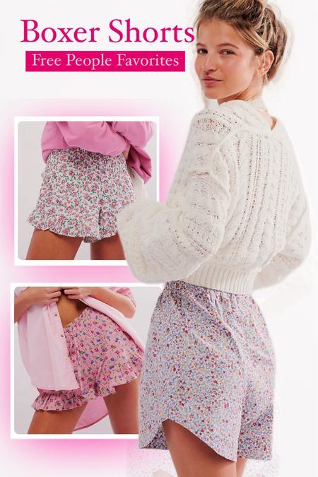 How cute are these floral shorts? Perfect for the boxer shorts trend. 

#LTKSeasonal #LTKstyletip #LTKtravel