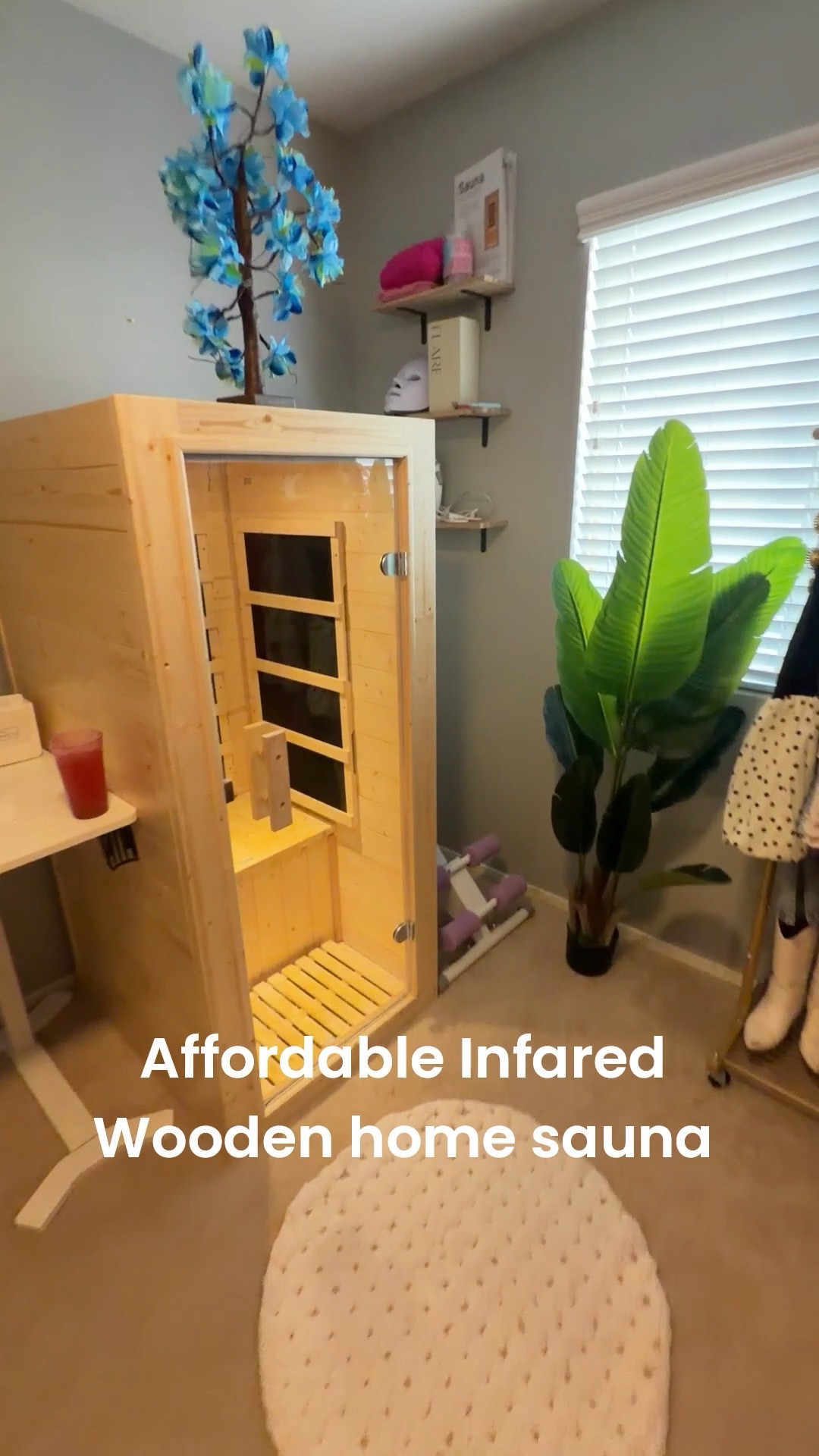 Affordable infrared wooden home sauna 💖

#LTKHome #LTKBeauty #LTKSaleAlert