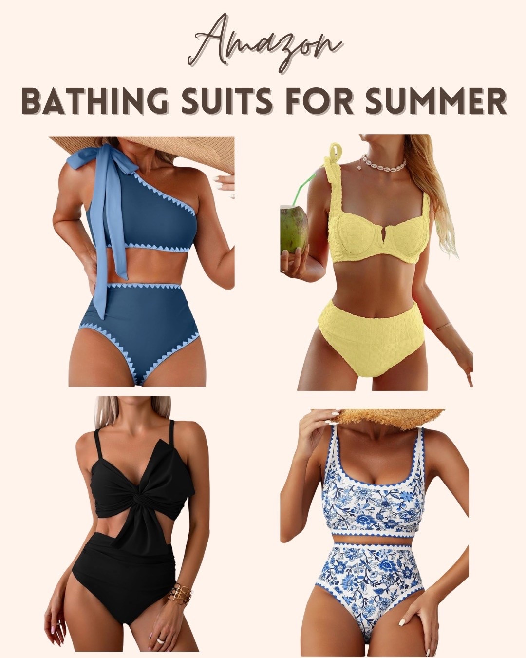The perfect bathing suits for summer!

#LTKfitnessgoals #LTKSwim #LTKSeasonal