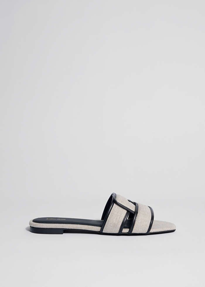 Woven Leather Slides | & Other Stories (EU + UK)