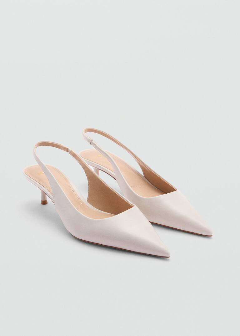 Sling back heel shoes -  Women | Mango USA | MANGO (US)