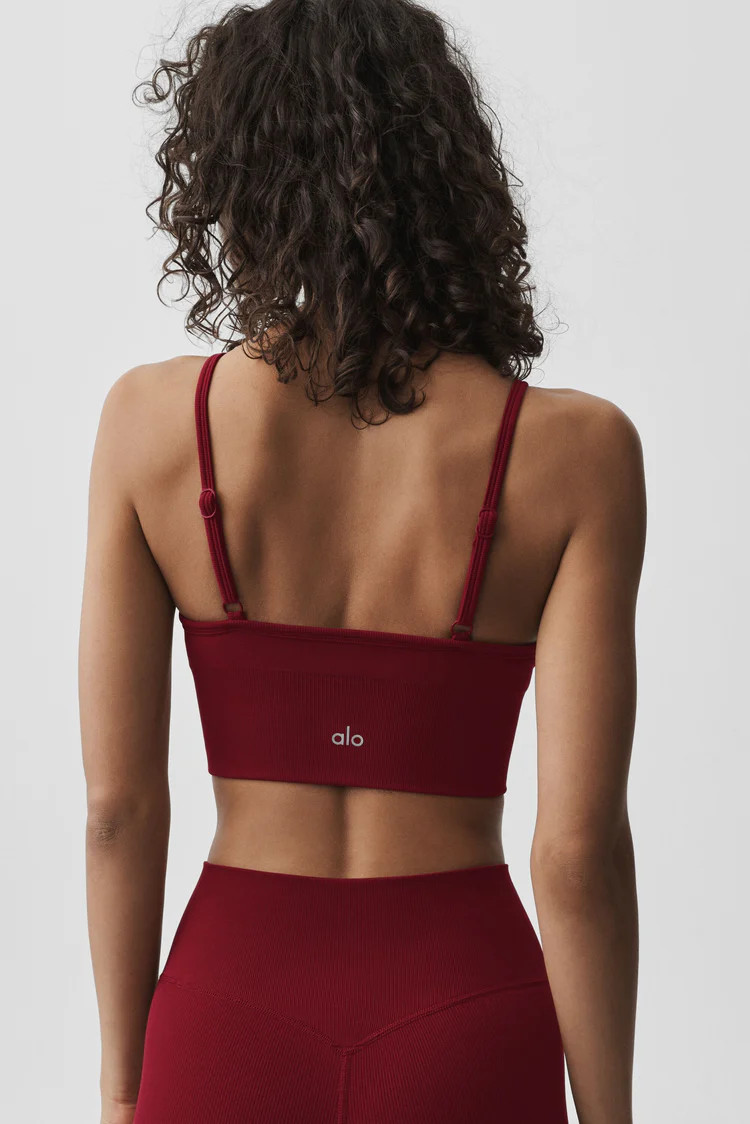 Seamless Modal Ribbed Delight Bralette | Alo Yoga