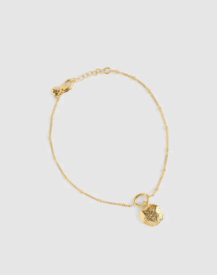 Sand Dollar Charm Anklet | Madewell