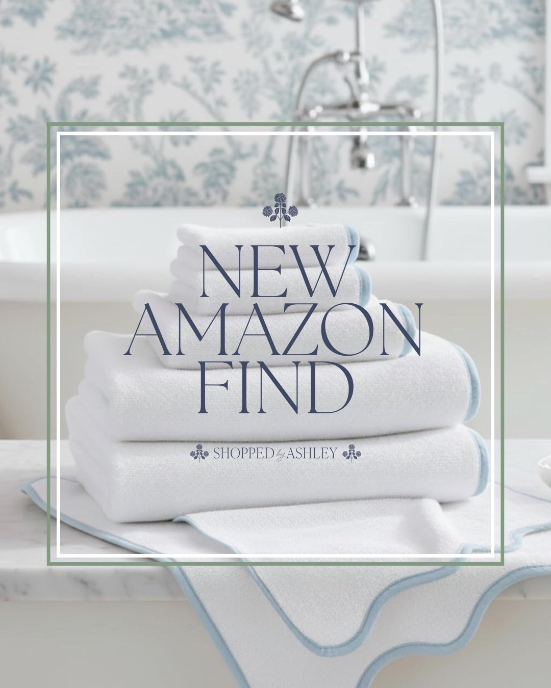 New scallop towels from Amazon! 

More new Amazon finds linked 🔗

Amazon home, Amazon towels, designer look, look for less, blue and white towels, white towels, fluffy towels, high quality towels

#LTKHome #LTKStyleTip #LTKFindsUnder100
