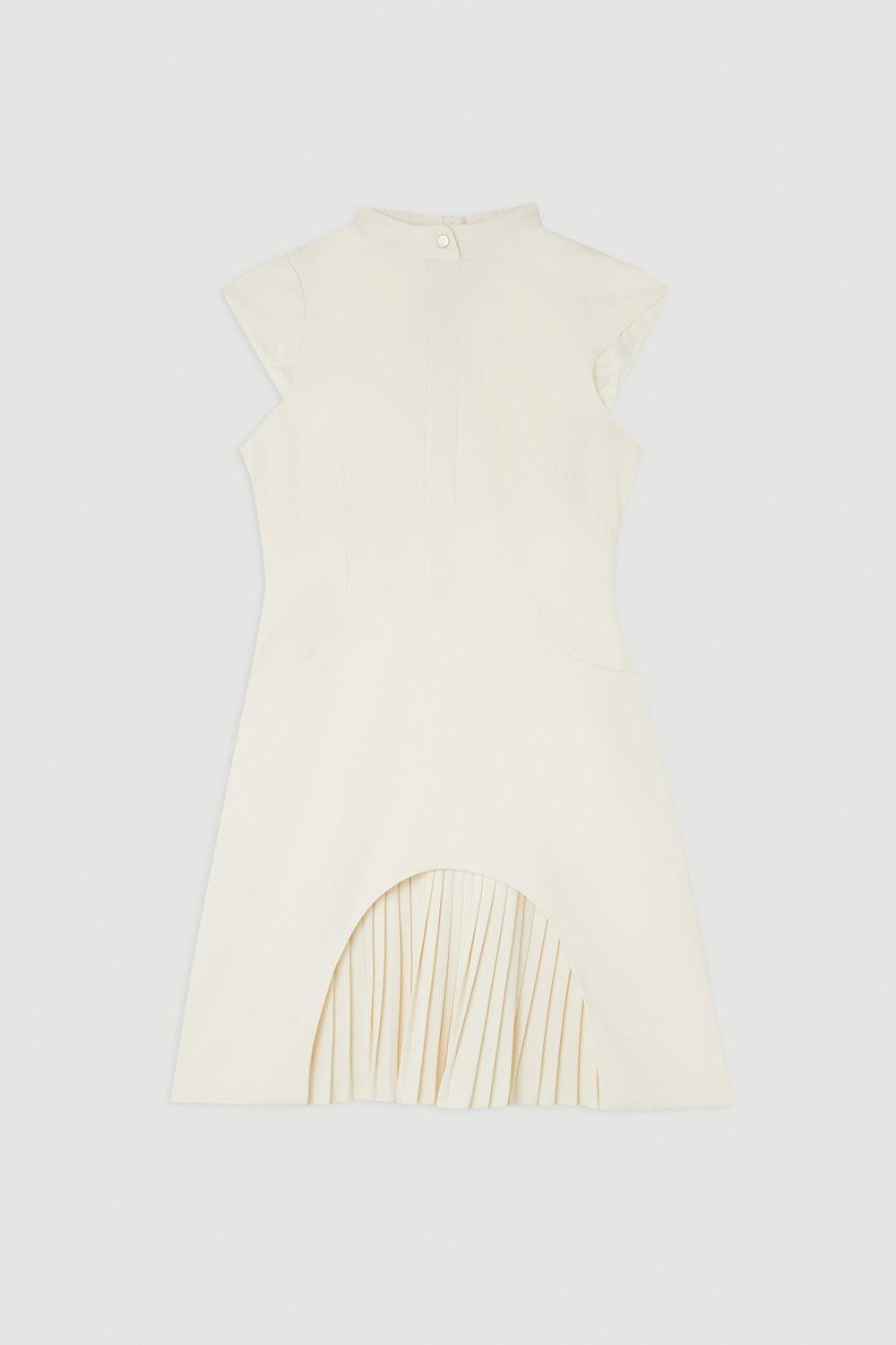 Military Tailored Mini Dress | Karen Millen UK + IE + DE + NL