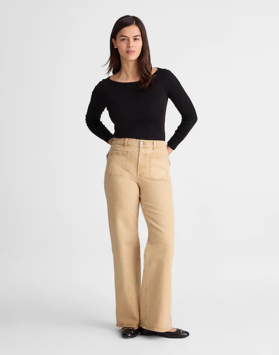 The Emmy Wide-Leg Pant | Madewell