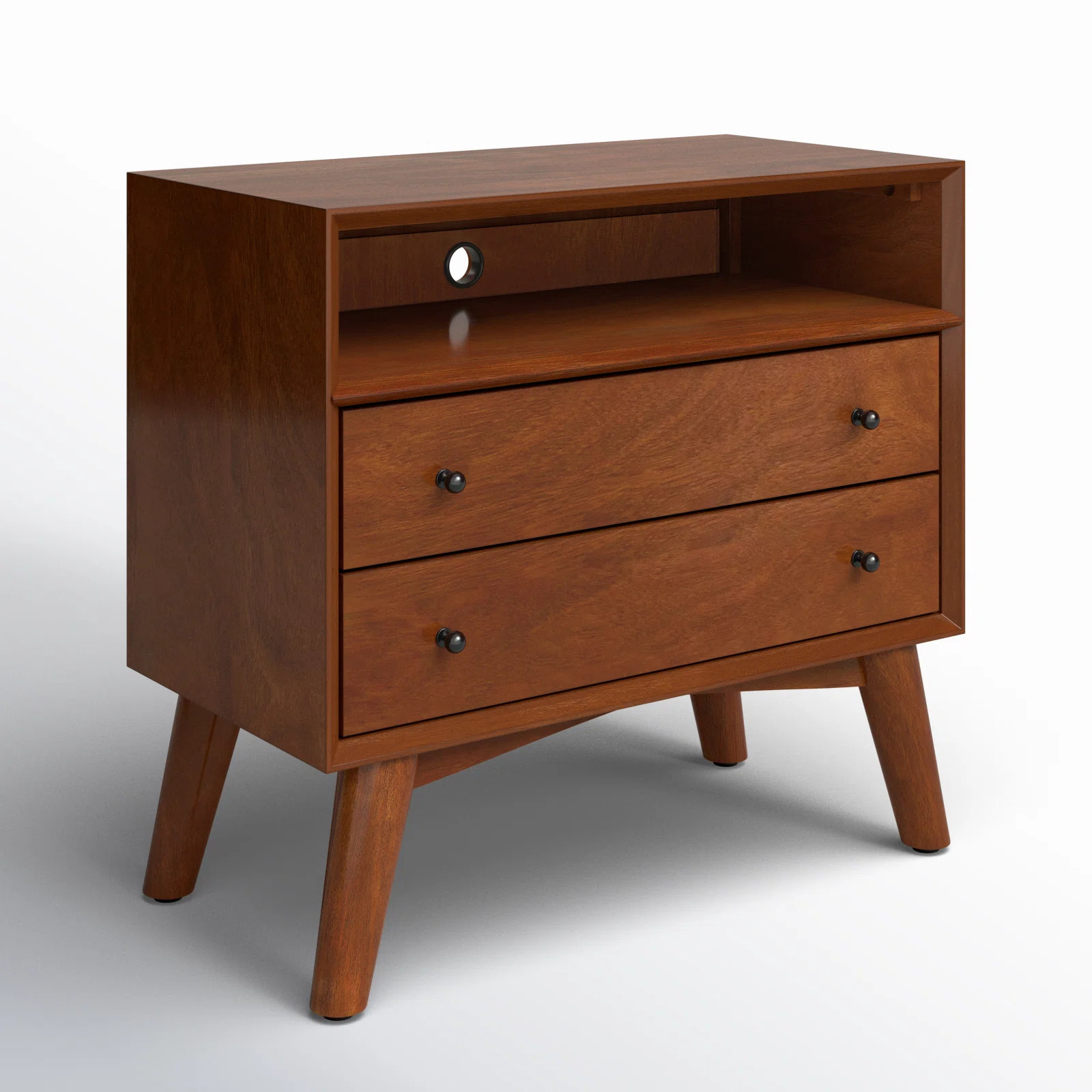 AllModern Williams 2-Drawer Nightstand with Shelf & Reviews | Wayfair | Wayfair North America
