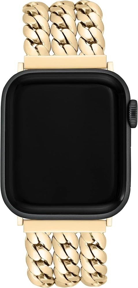 Anne Klein Fashion Chain Bracelet for Apple Watch Secure, Adjustable, Apple Watch Band Replacemen... | Amazon (US)