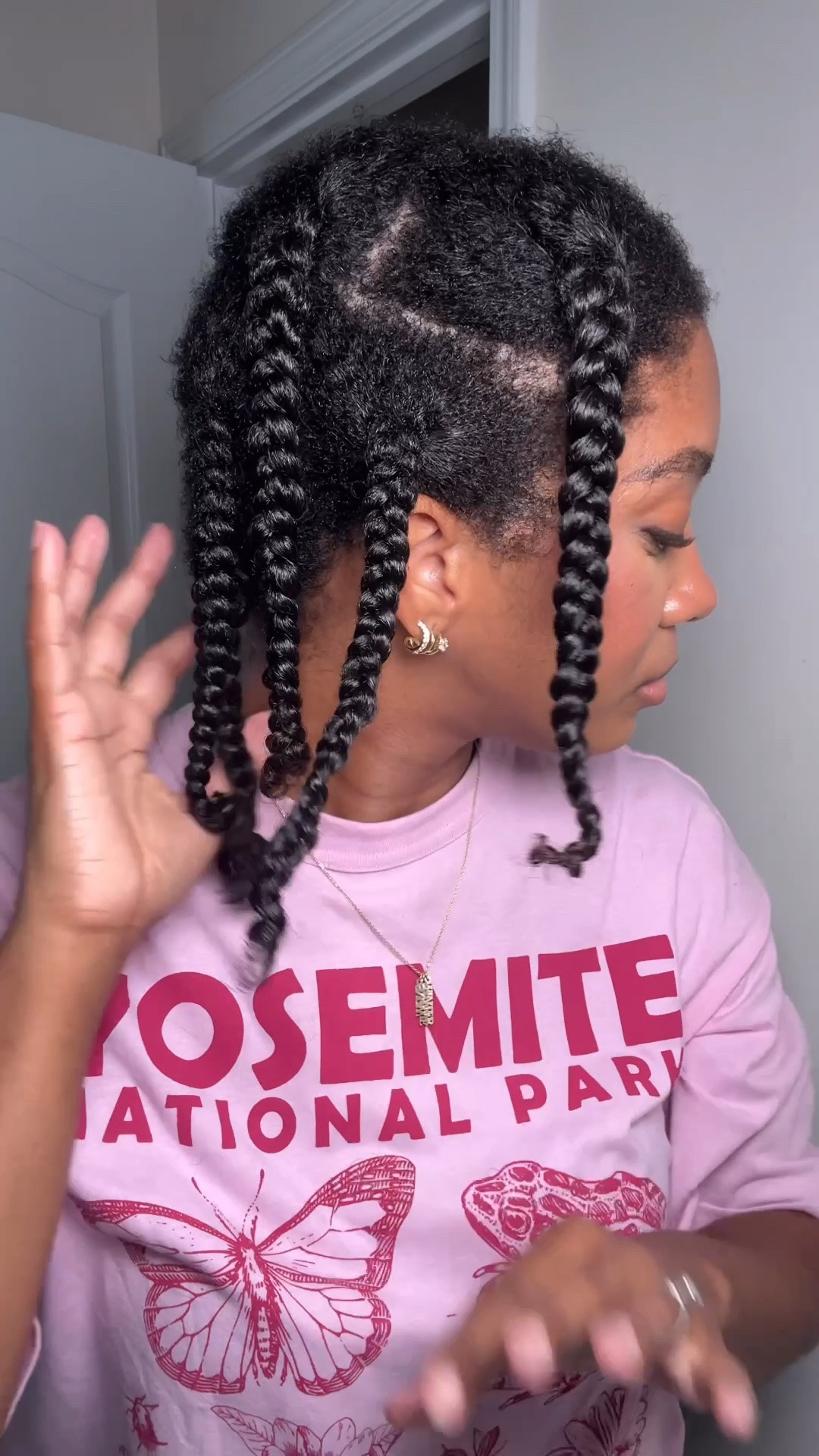 Detangle and styling prep for box braids ✨

#LTKgrwm #LTKselfcare #LTKBeauty