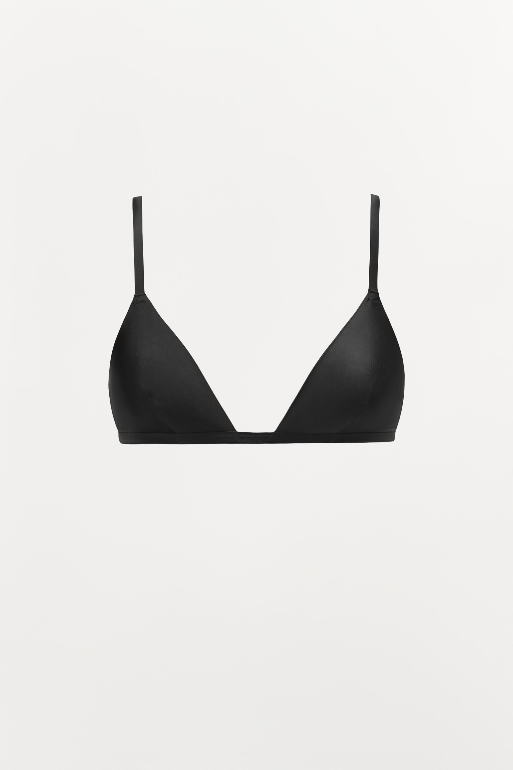 TRIANGLE BRALETTE WITH POLYAMIDE | Zara US