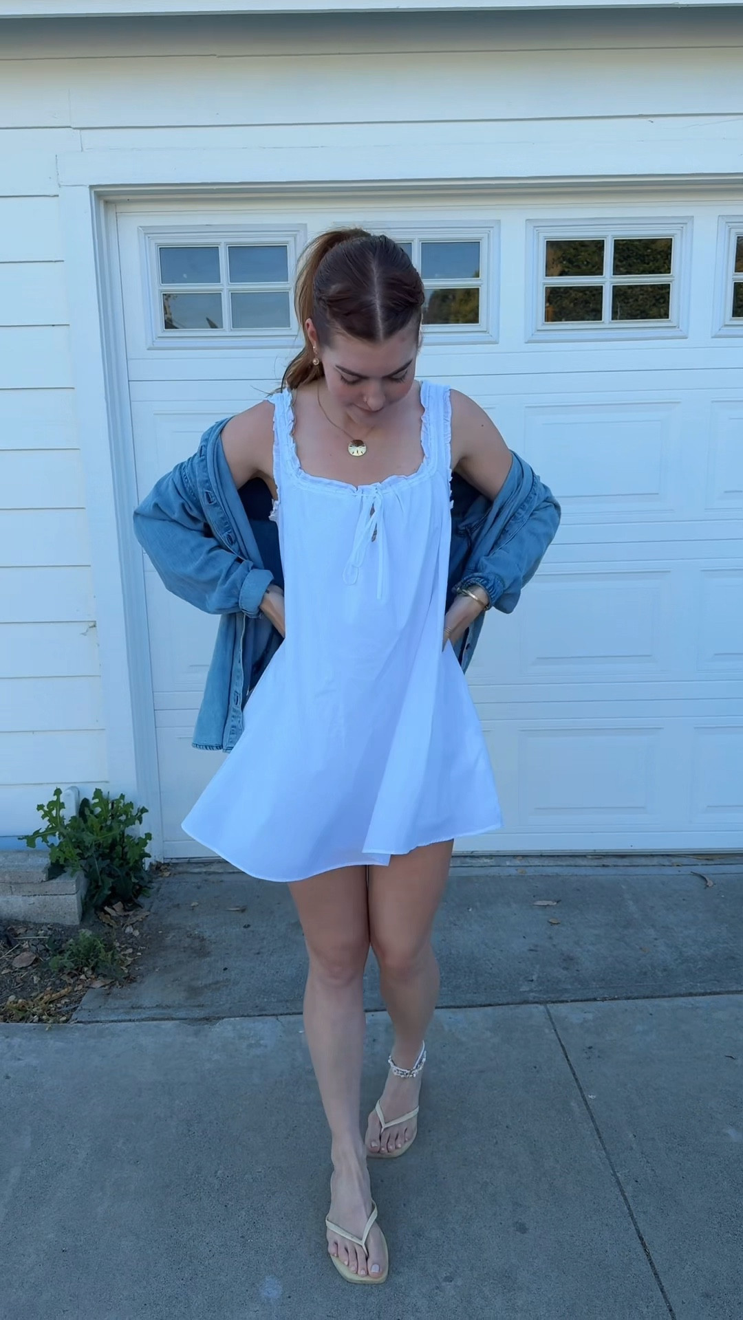 wearing 4 tall in the dress! 💛