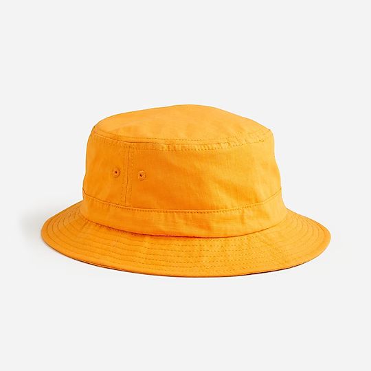 Garment-dyed ripstop bucket hat | J.Crew US