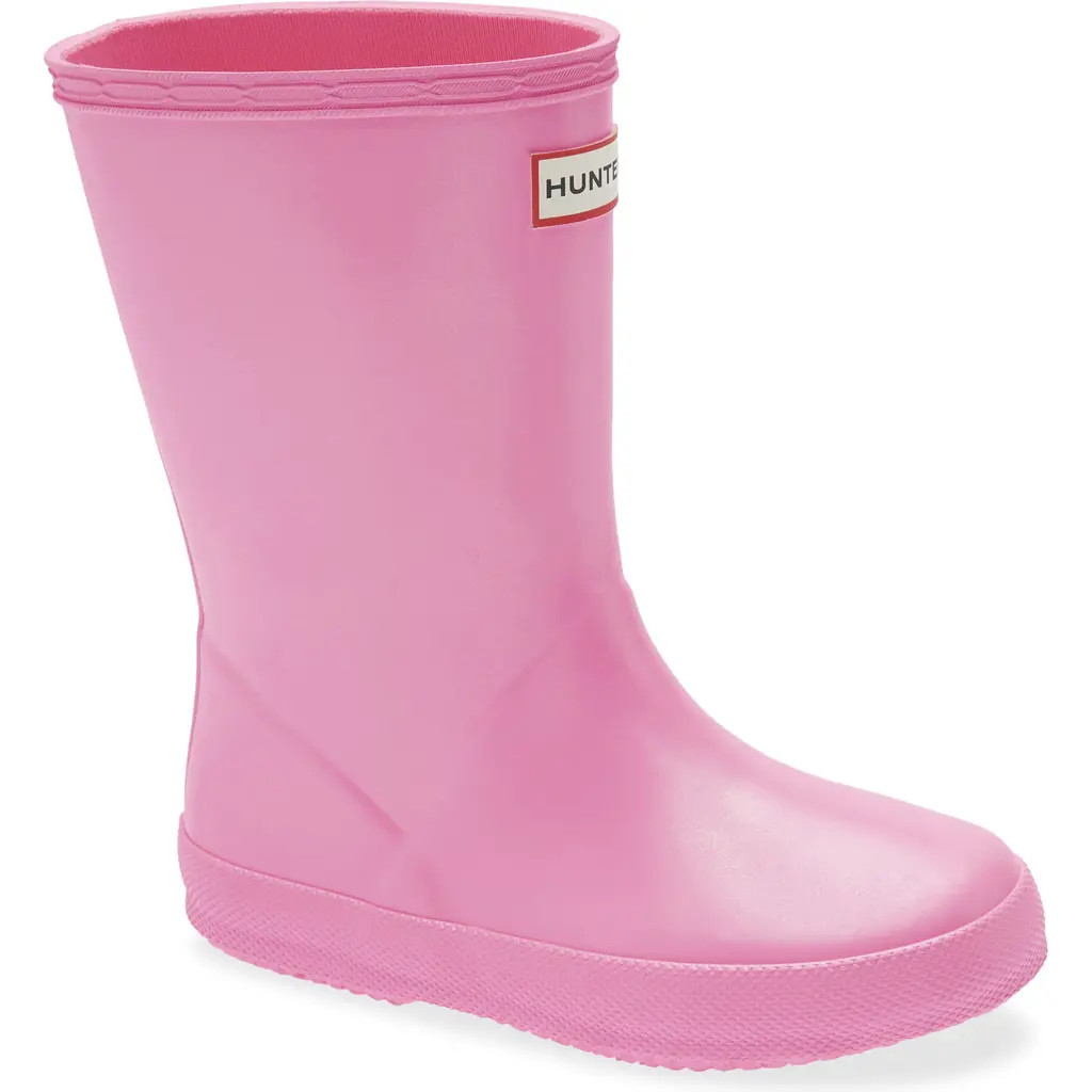 Hunter First Classic Nebula Waterproof Rain Boot in Medium Pink at Nordstrom, Size 11 M | Nordstrom