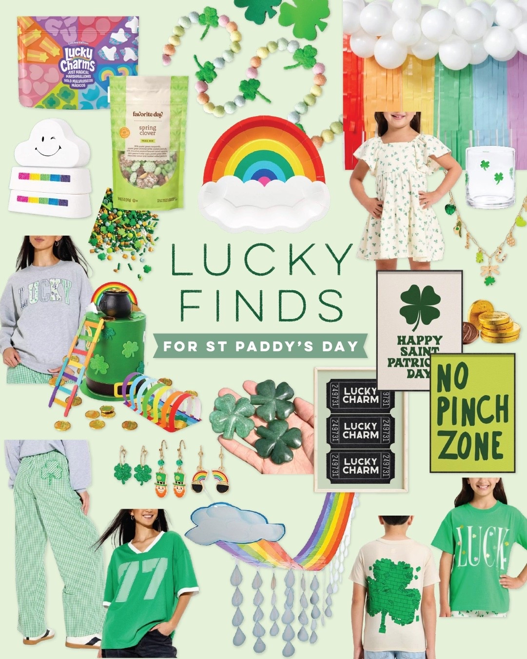 These St. Paddy’s finds? Solid gold. Grab the festive outfits, party paper goods, decor, and the sweetest little accessories to celebrate in style.

#StPatricksDay #LuckyFinds #HolidayDecor #KidsStyle #PartyReady #FestiveHome

#LTKSeasonal #LTKmomlife #LTKKids