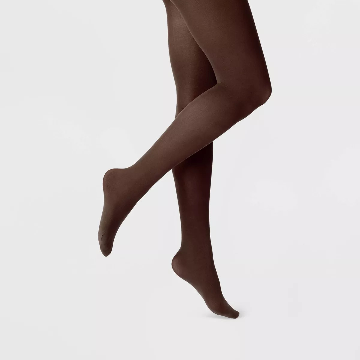 Women's 50D Opaque Tights - A New Day™ Brown M/L | Target