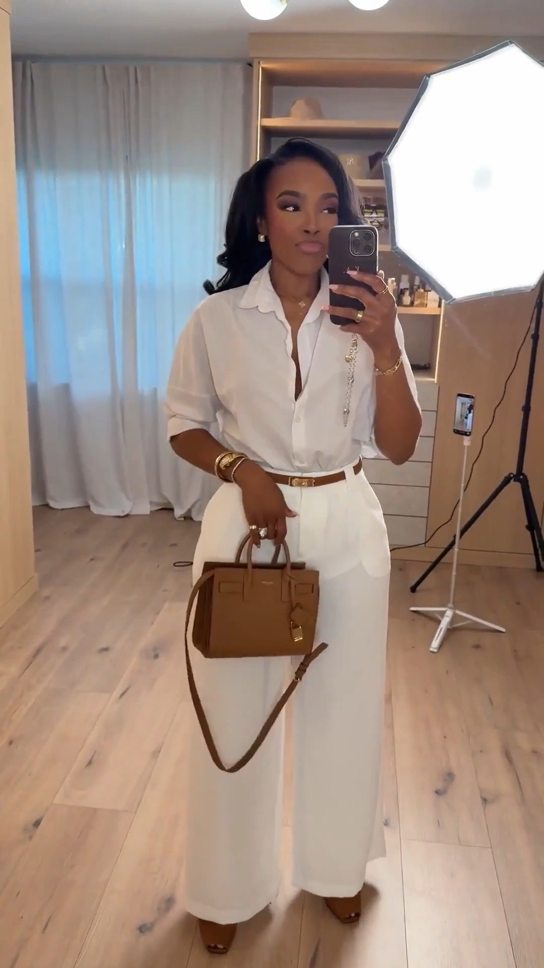 Scroll to shop! ✨ Everything from this look is linked below. 👇🏽    

Wearing: Size Small | 5’4” | 140 lbs  

📲   Download the FREE LTK app & follow me (@kirasfashionfinds) to shop all my daily finds.  #LTKootd #LTKPetite #LTKU