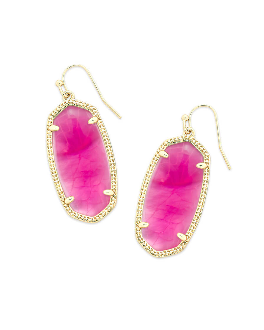 Elle Gold Drop Earring in Azalea Illusion | Kendra Scott | Kendra Scott