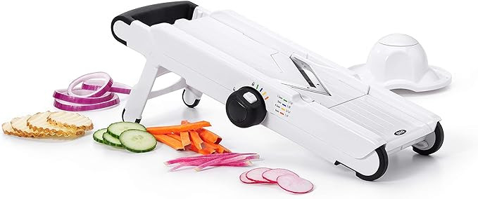 OXO Good Grips V-Blade Mandoline Slicer, White | Amazon (US)