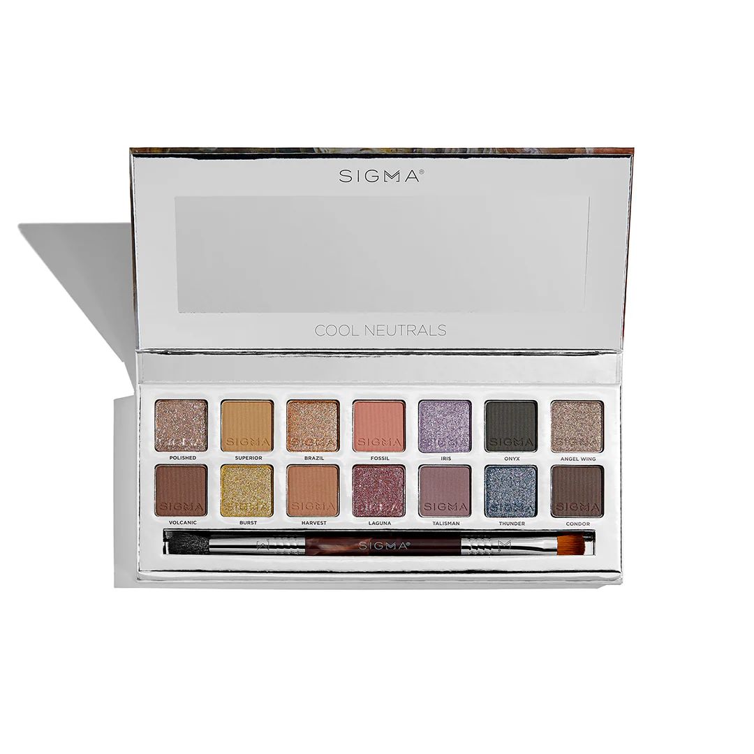 Cool Neutrals Eyeshadow Palette | Sigma Beauty