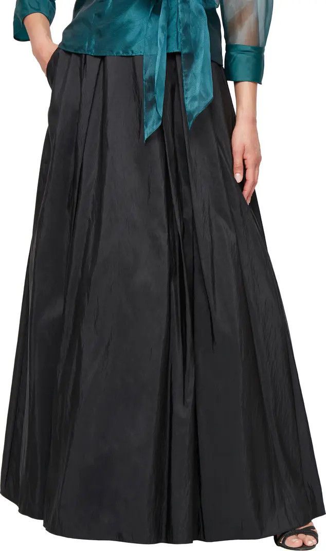 A-Line Taffeta Skirt | Nordstrom