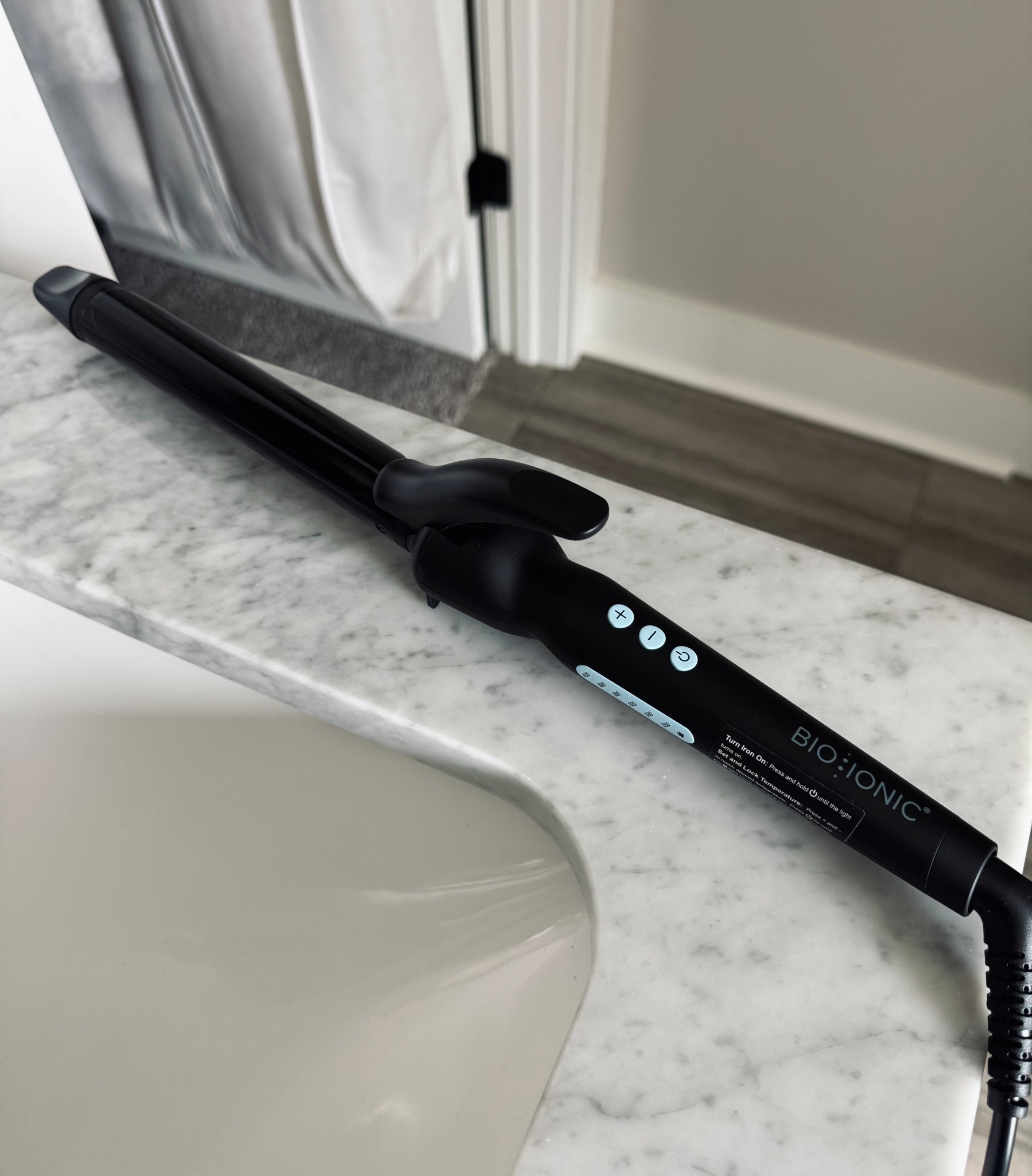 Finally got the Bio Ionic curling iron and it’s totally worth the hype in my opinion. Mine is the 1"

curling iron, hair tool, bio ionic, gift for her