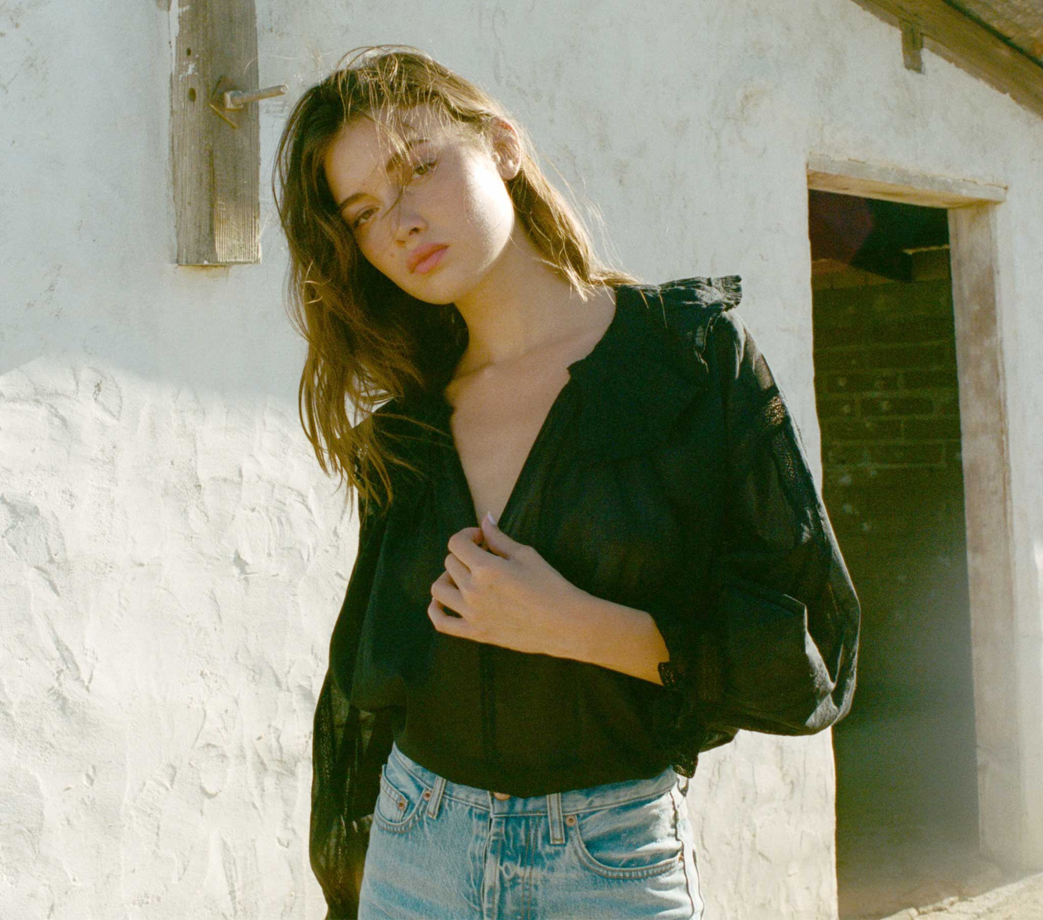 JOLIETTE TOP - BLACK | DÔEN | DOEN