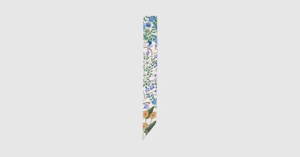 New Flora print silk neck bow | Gucci (US)