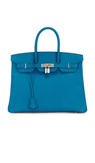 FWRD Renew Hermes Epsom Birkin 35 Handbag in Blue. | Revolve Clothing (Global)