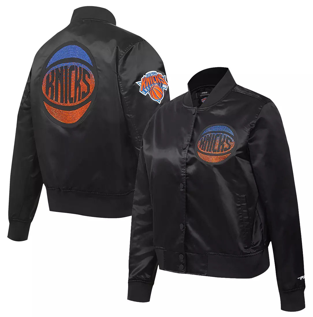 Pro Standard Women's New York Knicks Jewel Satin Jacket | DICK'S Sporting Goods