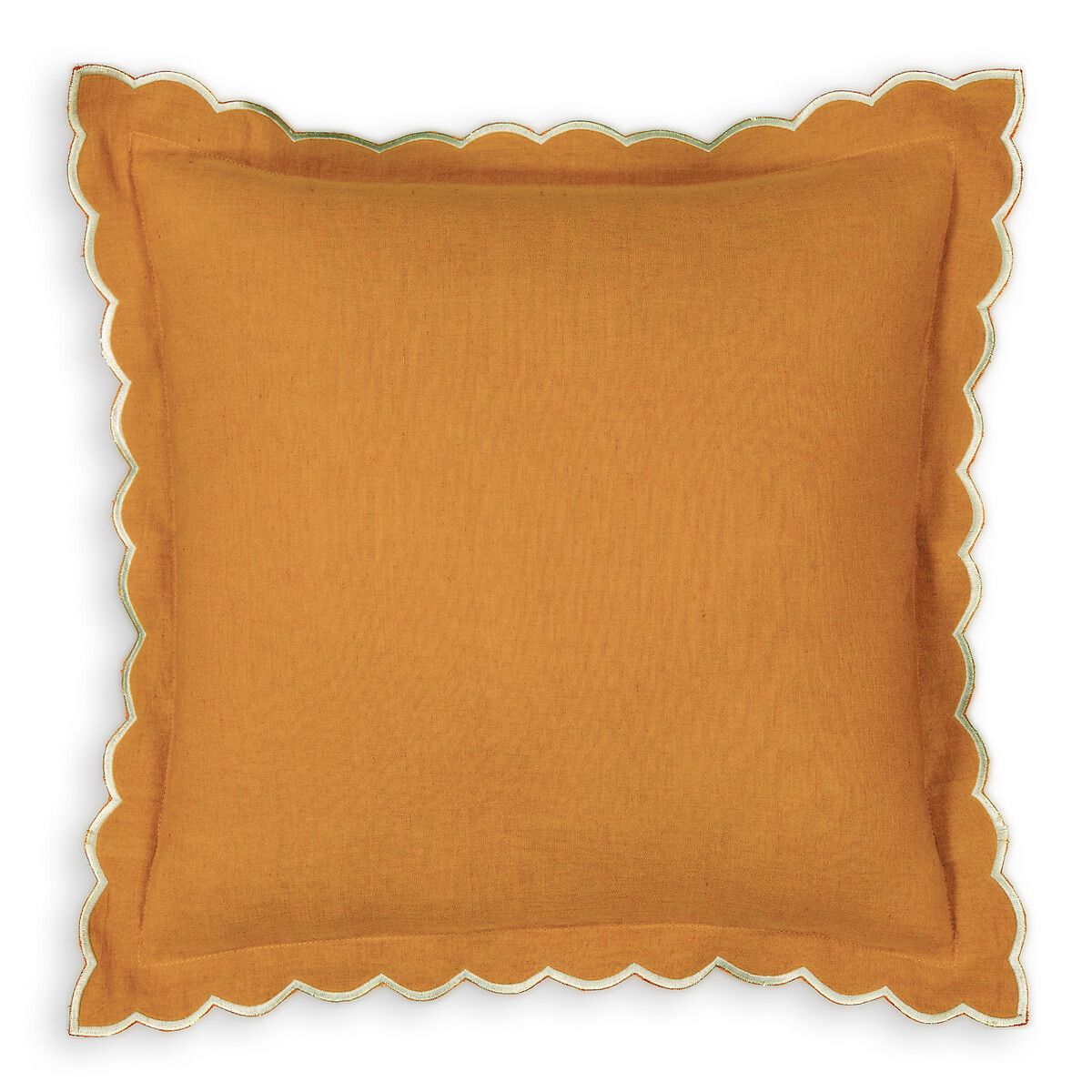 Antoinette Linen Cotton Cushion Cover | La Redoute (UK)