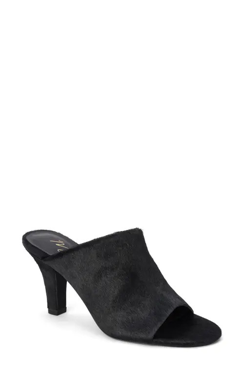 Matisse Dante Genuine Calf Hair Slide Sandal in Black at Nordstrom, Size 8.5 | Nordstrom