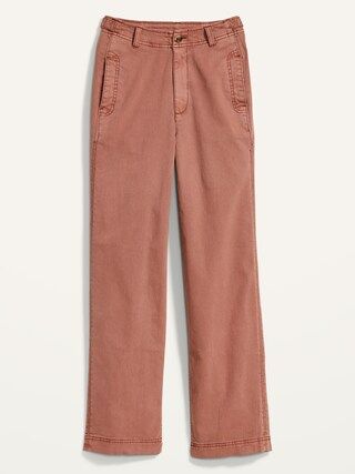 Extra High-Waisted Wide-Leg Workwear Pants for Women | Old Navy (US)