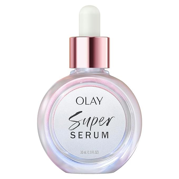 Olay Super Serum 1.0 oz with Niacinamide, Vitamin C, Collagen Peptide, AHA, and Vitamin E | Amazon (US)