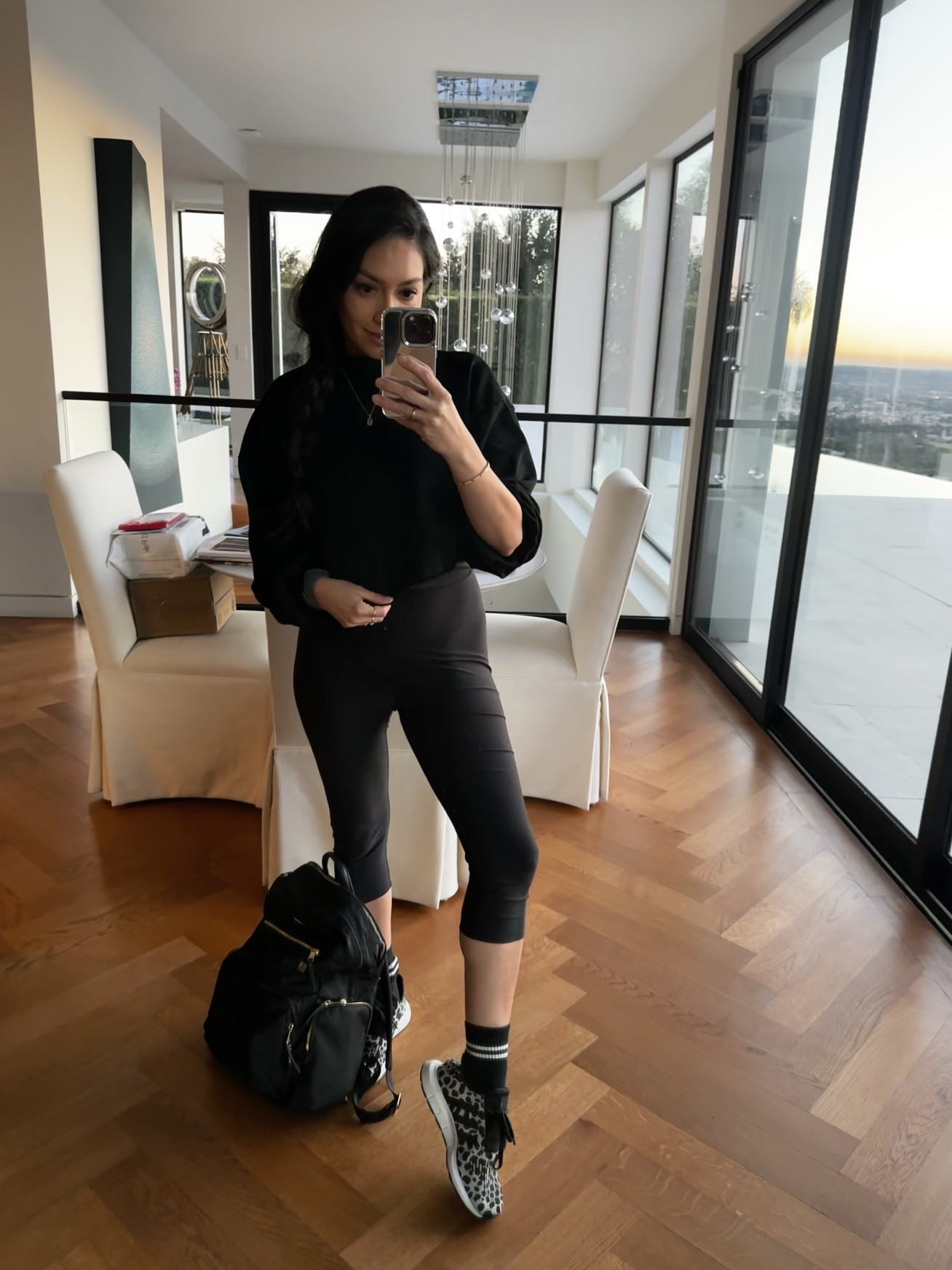 On my way to Pilates class in my workout jumpsuit and crop sweater. 

#LTKVideo #LTKstyletip #LTKfitness