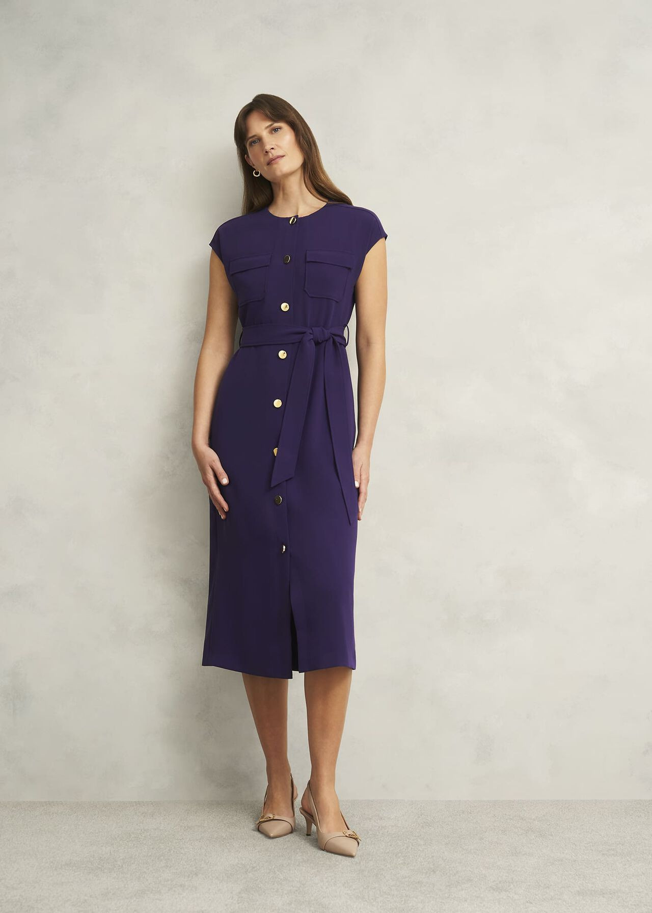 Petite Tania Dress | Hobbs US | | Hobbs