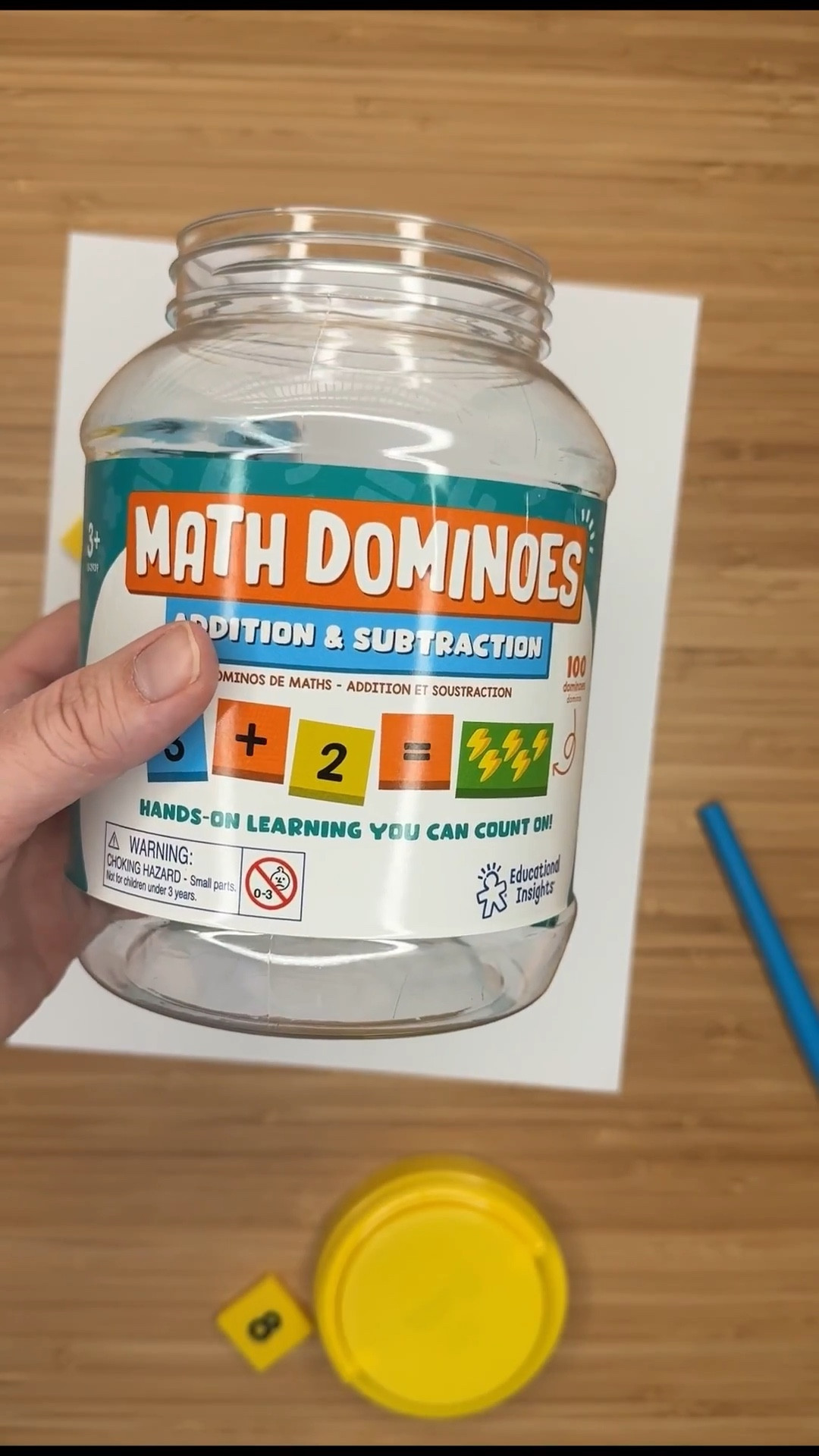 These math dominoes are a great addition to your classroom math stations. Students can practice building and writing math equations  

#LTKKids