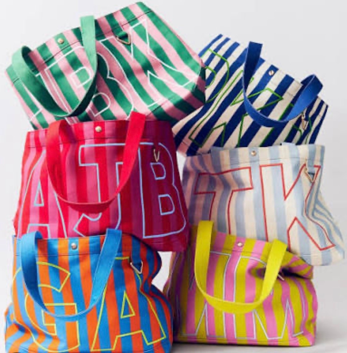 Cuuutest summer bags! 3 sizes, 2 or 3 initials, adorable color combos! Would make a great Mother's Day gift! 
.


#LTKSeasonal #LTKHome #LTKmomlife