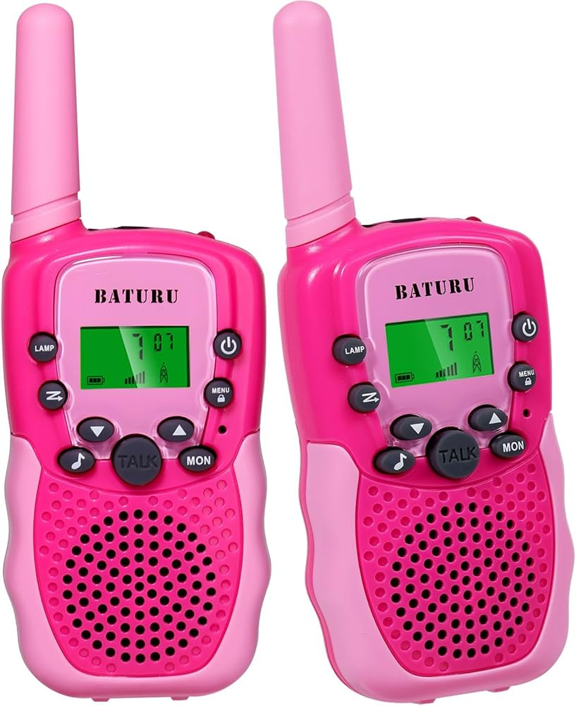 BATURU Walkie Talkies for Kids, Kids Walkie Talkies 2 Pack, Walkie Talkies Christmas Toys Gifts f... | Amazon (US)