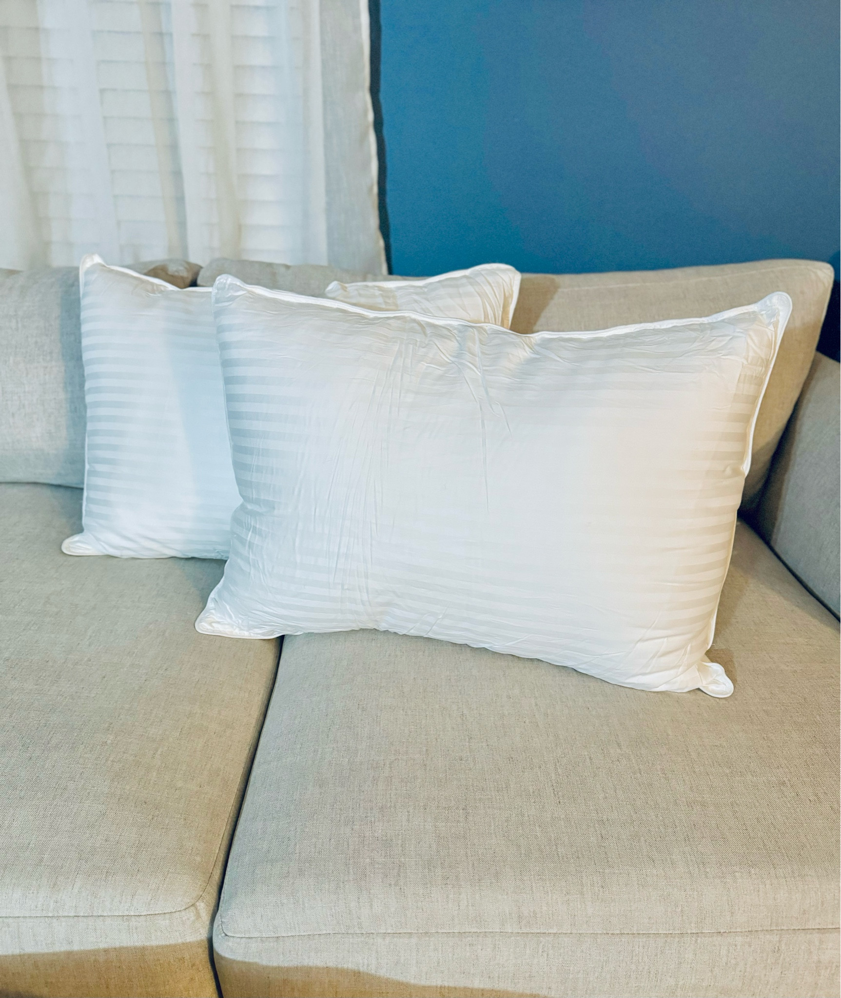 Yesss!! The group favorite Beckham Hotel Collection Pillows is coming with a nice 25% off clickable coupon!! 

These pillows are a no brainer why they’re loved by over 242,000 reviewers, so comfortable and they are filled with a soft down alternative. 

Whether you're a back, side, or stomach sleeper - these cooling pillows have a plush bounce-back design and will keep its shape in any position! I also just washed them and they didn’t misshape at all - no foam! 🙌🏼

#LTKSaleAlert #LTKFindsUnder50 #LTKHome