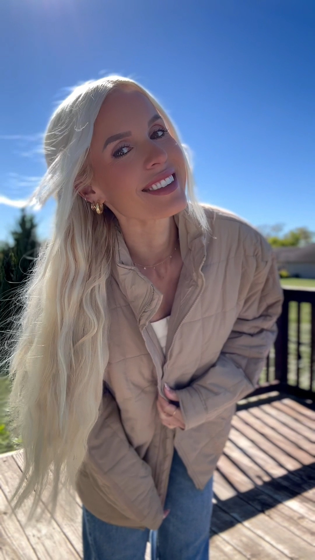 Perfect light going into spring puffer jacket!! @amazon 

#LTKdayinmylife #LTKFindsUnder100 #LTKActive