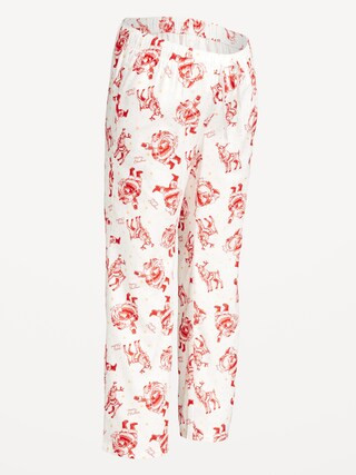 Maternity Printed Flannel Pajama Pants | Old Navy (US)