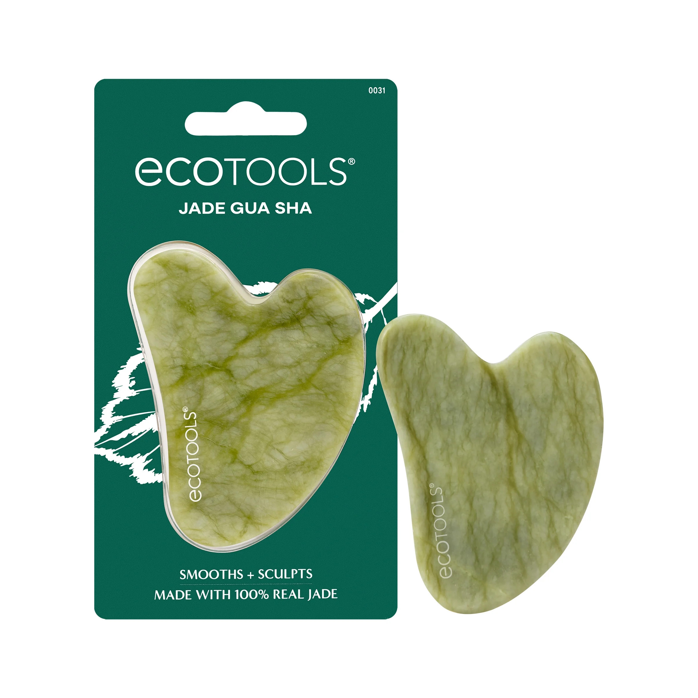 EcoTools Jade Facial Gua Sha Massaging and Skincare Tool, 1 Count | Walmart (US)