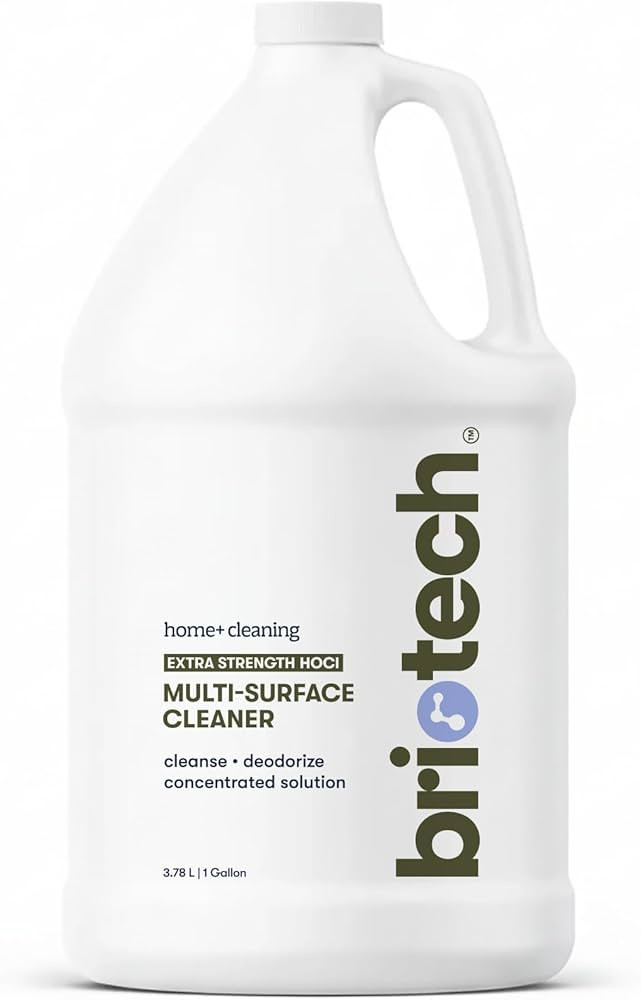 BRIOTECH Extra Strength HOCl Cleaner, 500 PPM Hypochlorous Acid Concentrate, ULV Foggers & Humidi... | Amazon (US)