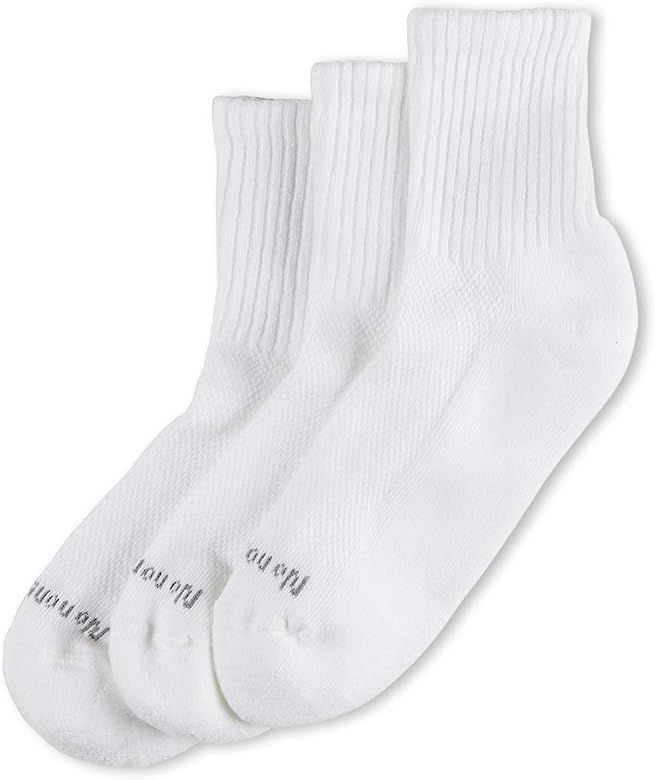 No Nonsense Women's Soft & Breathable Cushioned Mini Crew Socks | Amazon (US)