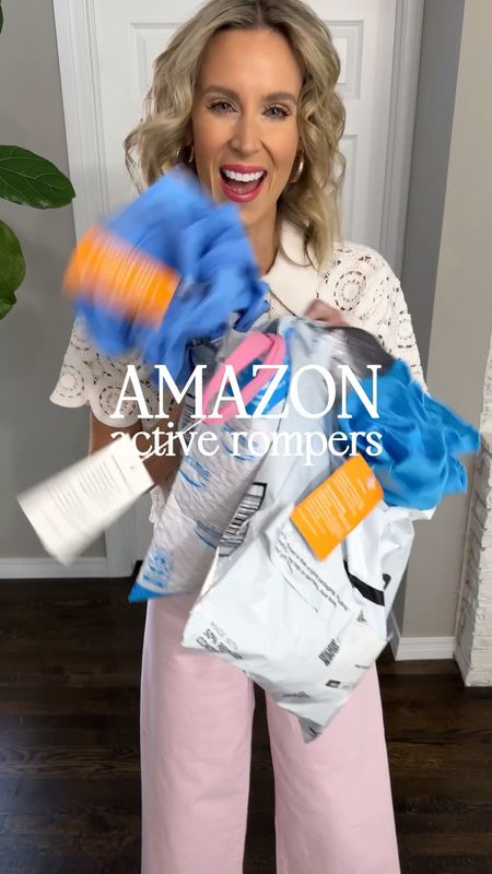 You’ll love these designer inspired Amazon active rompers! Each is slightly different, and I love them all! True to size. I’m tall and will probably size up for more room. 

Free people Amazon romper look for less. 

#LTKstyletip #LTKfindsunder100 #LTKfindsunder50