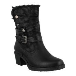 Women's Spring Step Boisa Ankle Boot Black Synthetic | Bed Bath & Beyond