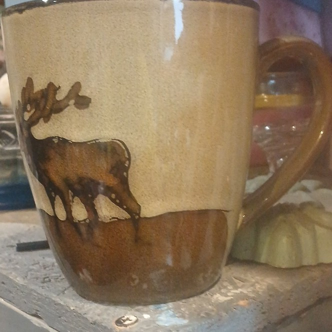 Better Homes and Gardens 16oz Ceramic Moose Coffee Mug Dishwasher Safe | eBay US
