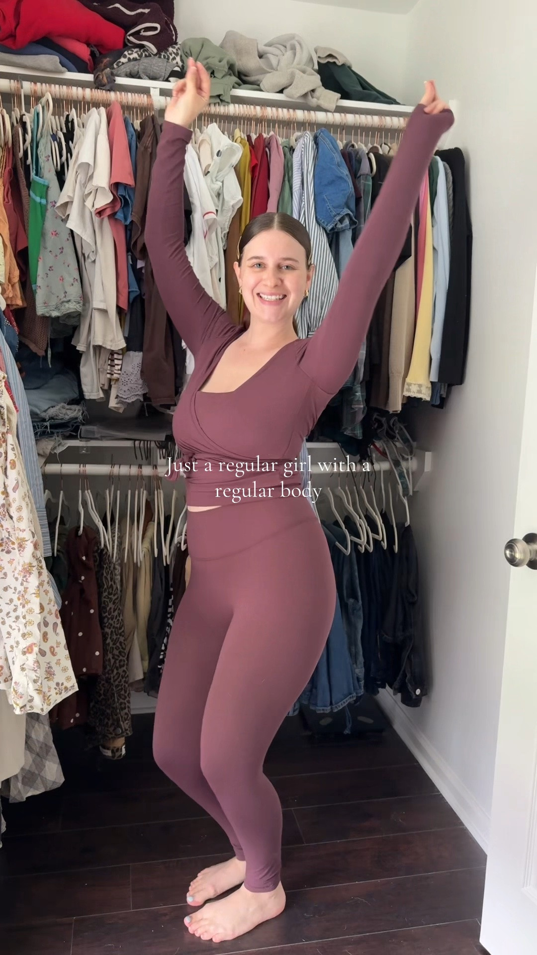 I became a much happier and healthier version of myself once I stopped chasing this idea of perfect and just accepted being a regular girl with a regular body. 

#bodyneutrality #bodyacceptance #regulargirl